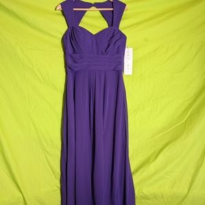 BRAND NEW Bill Levkoff size 8 purple formal gown